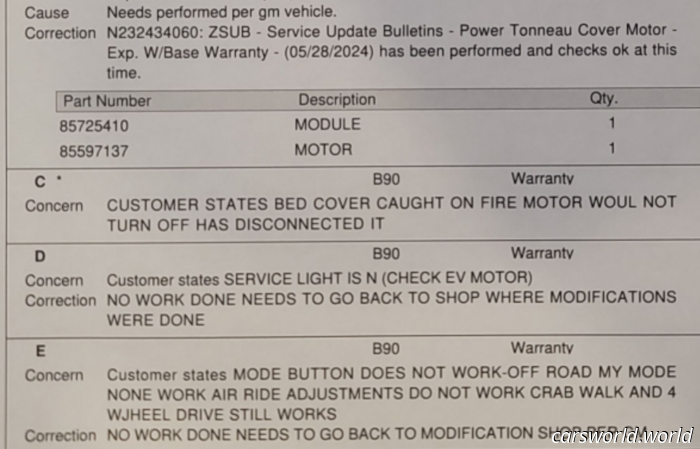 GM ha approvato la garanzia su Hummer EV modificato, poi improvvisamente annullato / Carscoops